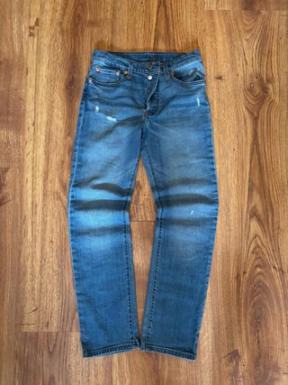 Levi's 501 Jeans Straight Denim Vintage Old Money