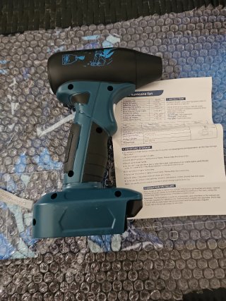 Soplador portátil inalámbrico