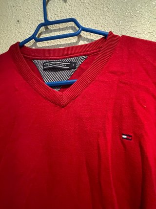 Suéter Tommy Hilfiger Rojo Talla M