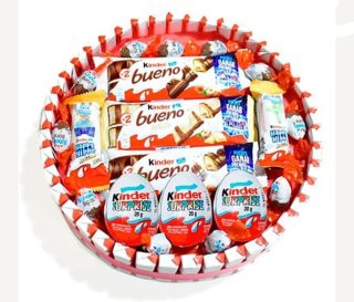 Cesta de Dulces Kinder