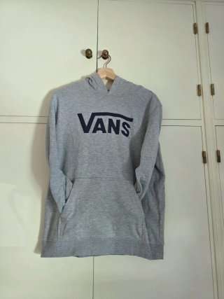 Sudadera vans gris xl algodón