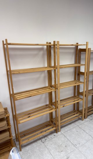 Pack de 2 Estanterías de Madera Leroy Merlin