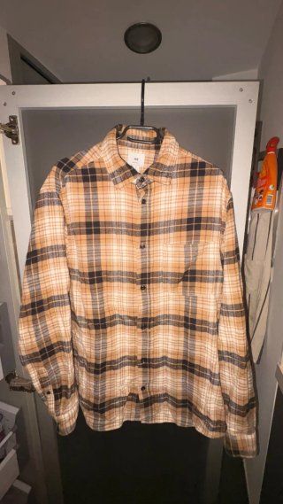 Camisa de cuadros H&M Talla XL