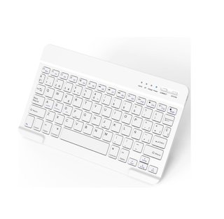 Teclado Bluetooth Español Blanco Ultra Fino