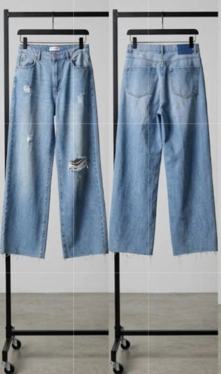 Pantalón Vaquero Denim Azul