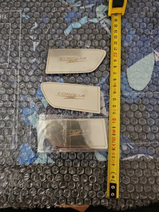 Juego de 4 Adhesivos Laterales Toyota Corolla