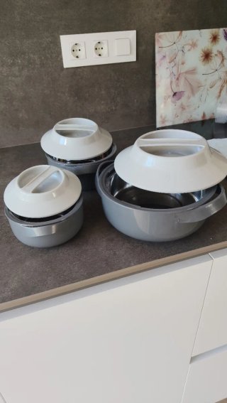 Set de 3 Recipientes para Microondas