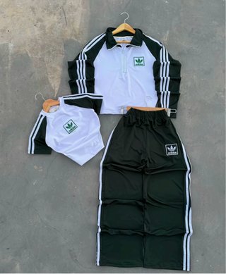 Chándal adidas Blanco y Negro