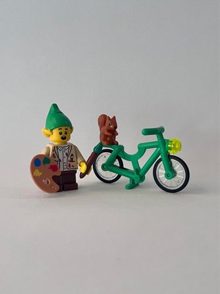 Lego Elfo pittore