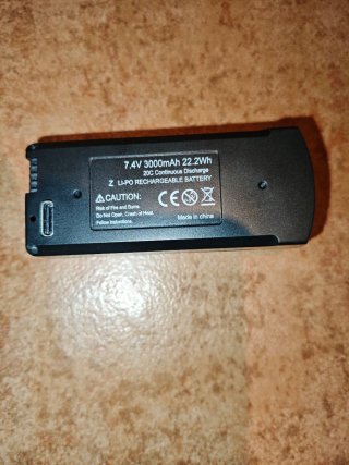 Batería Li-Po para Dron 7.4V 3000mAh