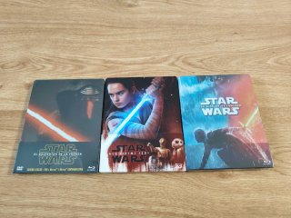 3 Steelbooks Star Wars (Blu-ray)
