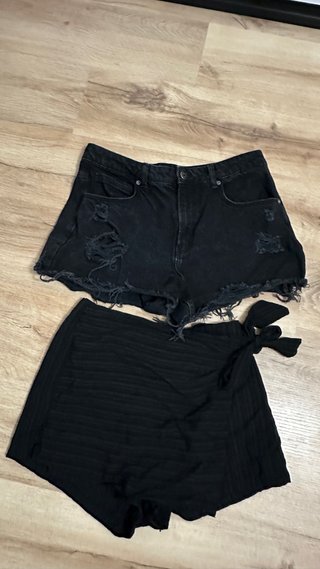 Pack de Pantalones Cortos Negros El vaquero es 44