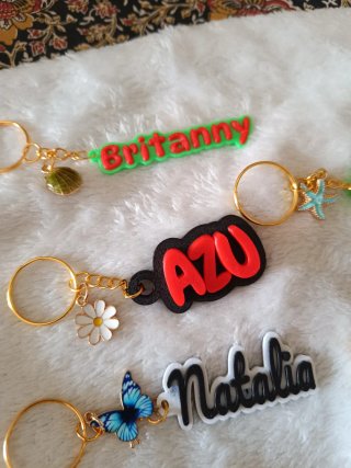 Llaveros Personalizados con Nombre