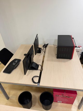 Mesa doble de oficina Ofitres