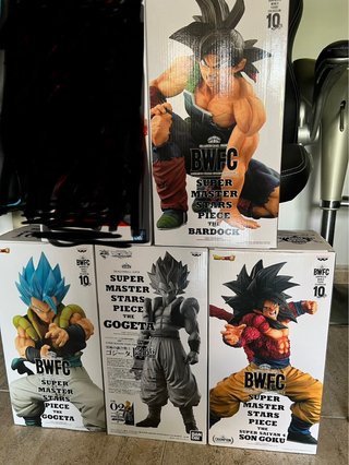 Pack 4 Figuras Dragon Ball BWFC Baner esto