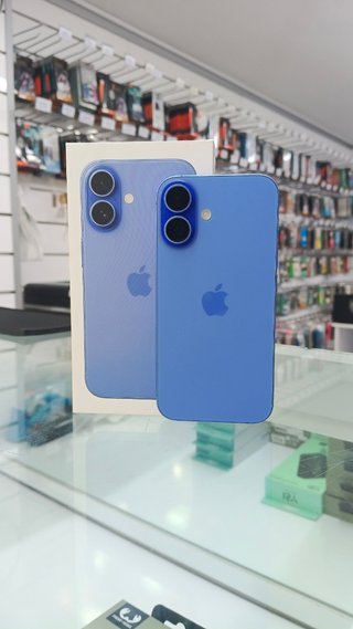 iPhone 16 128GB Azul semi nuevo