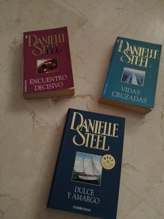 3 libros Danielle Steel