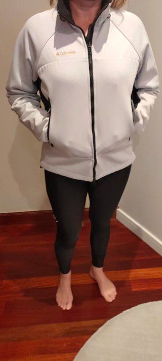 Chaqueta Softshell Columbia Gris/Negro Talla M
