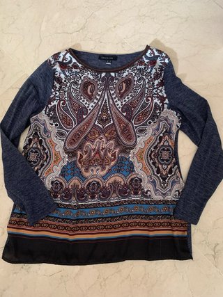 Camiseta Cortefiel Estampada Talla M