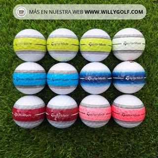 12 Bolas de Golf Taylormade Tour Response Grado A
