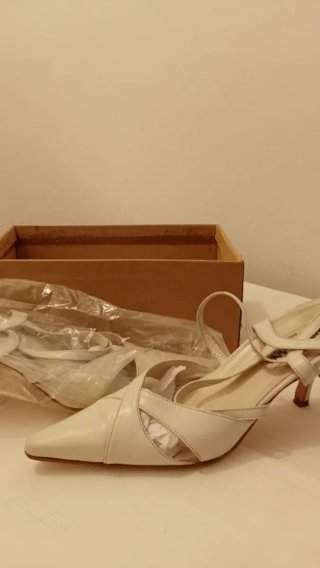Zapatos de novia blancos