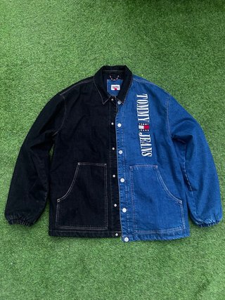 Cazadora Vaquera Tommy Jeans Bicolor Talla L