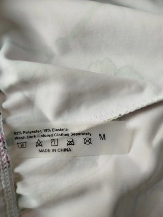 Bikini Tres Piezas Estampado Talla M