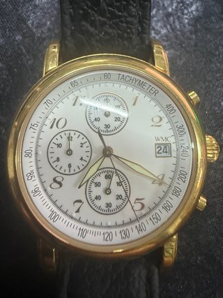 Reloj Cronógrafo WMC Millennium Dorado