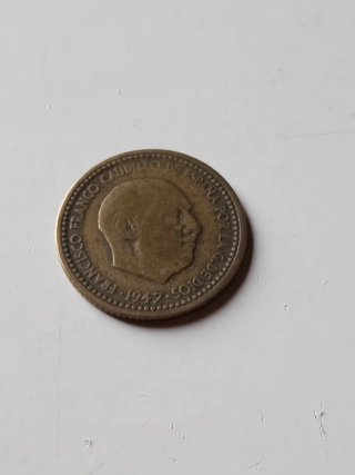 Una peseta 1947-50 Estado Español