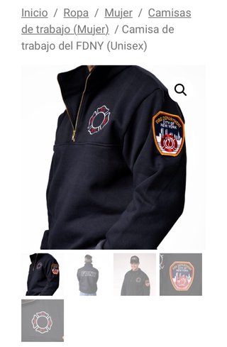 Sudadera FDNY (Bomberos Nueva York)