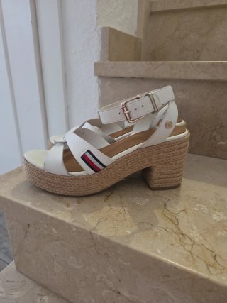 Cuñas Tommy Hilfiger Blancas