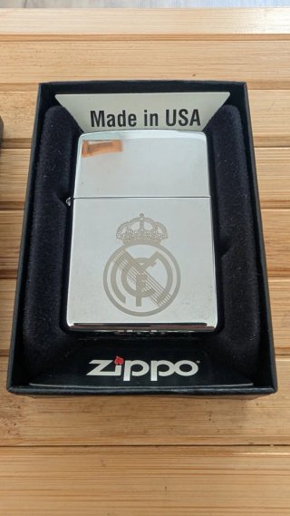 Accendino Zippo Real Madrid