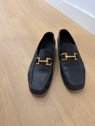 Mocasines Salvatore Ferragamo Negros Talla 44