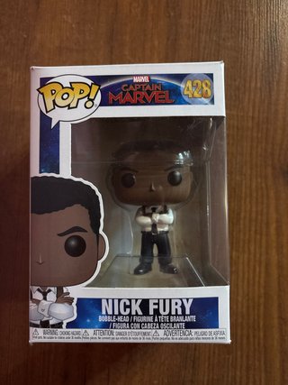 Funko Pop Nick Fury - Captain Marvel 428