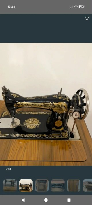 Máquina de coser Singer clásica