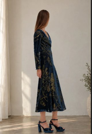 Vestido Evento Hoss Intropia Lurex