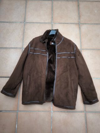 Chaquetón Aviador Marrón Talla XXL