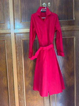 Vestido Carolina Herrera Rojo