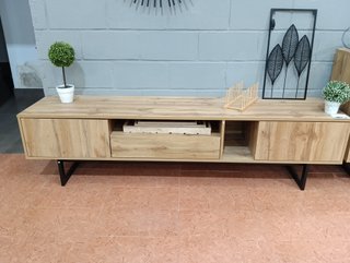 Mueble Aparador de TV Madera y Metal