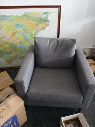 2 Poltrone IKEA Friheten Grigie