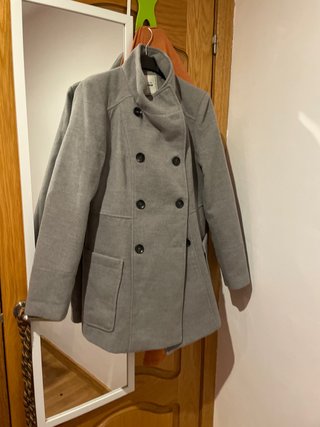 Abrigo Gris de Paño
