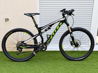 Bicicleta MTB Scott Spark doble suspensión RockSho