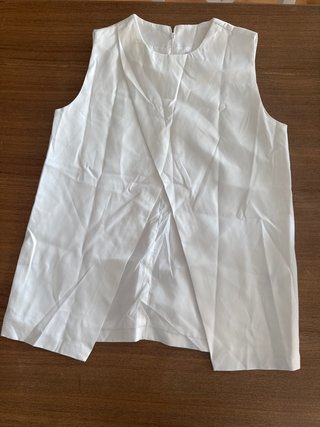 Top Chaleco Blanco