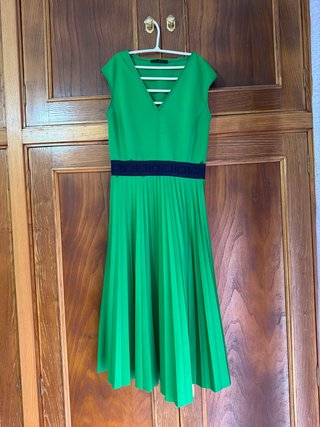 Vestido Carolina Herrera Verde