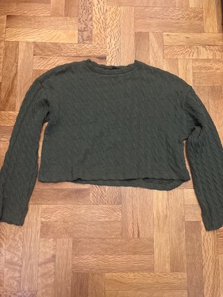 Jersey Stradivarius Verde Oliva
