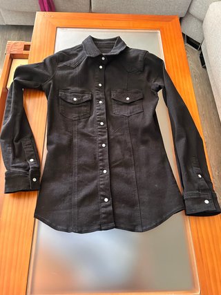 Camisa Vaquera Negra