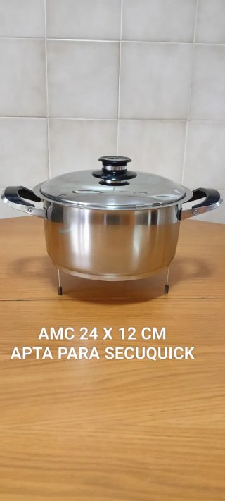 Olla AMC 24x12 cm. Apta para la SECUQUICK