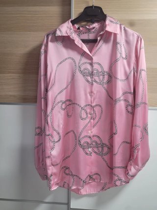 Camisa Zara de seda