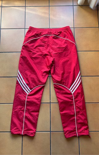 Pantalón de chándal vintage Adidas rojo
