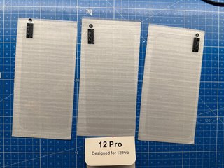 3 Vetri Protezione per iPhone 12 Pro